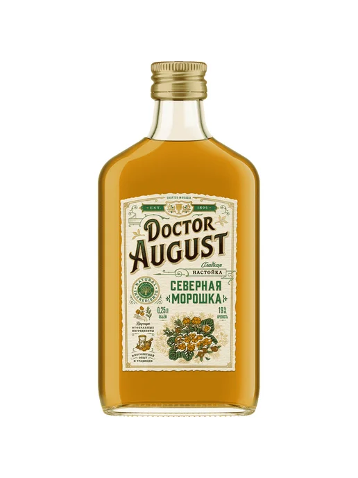 Doctor August Настойка Северная морошка 0,5 л, 0,25 л