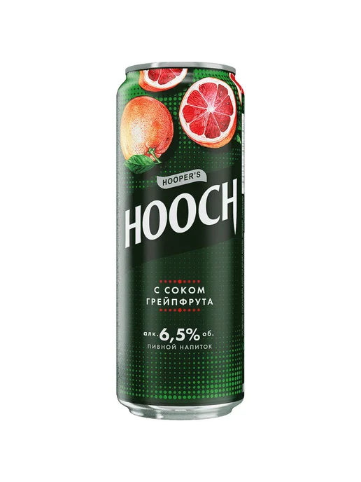 Пивной напиток Hooper's Hooch с соком грейпфрута 0,45 л ж б, 450 мл