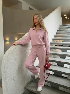 Костюм спортивный без начеса оверсайз