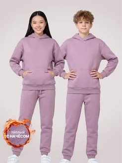 Теплый спортивный костюм с начесом