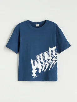 Футболка для мальчиков с круглым вырезом