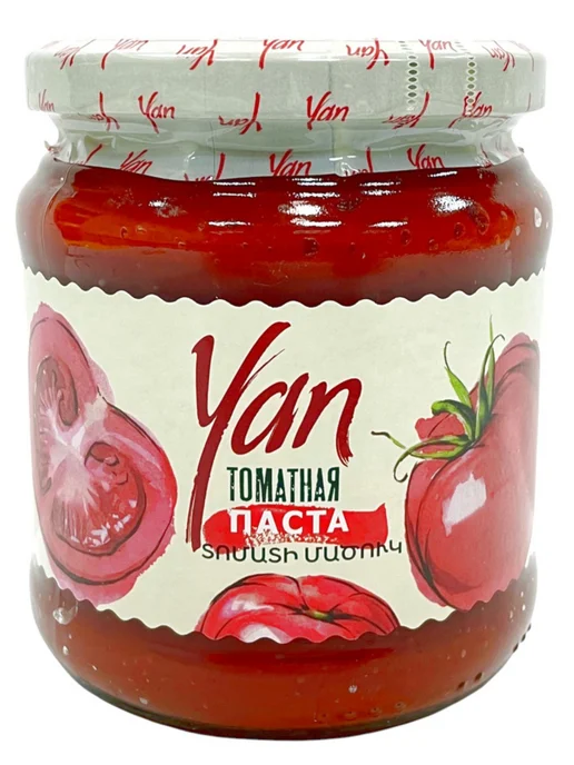 YaN Томатная паста 500 г, 500 г