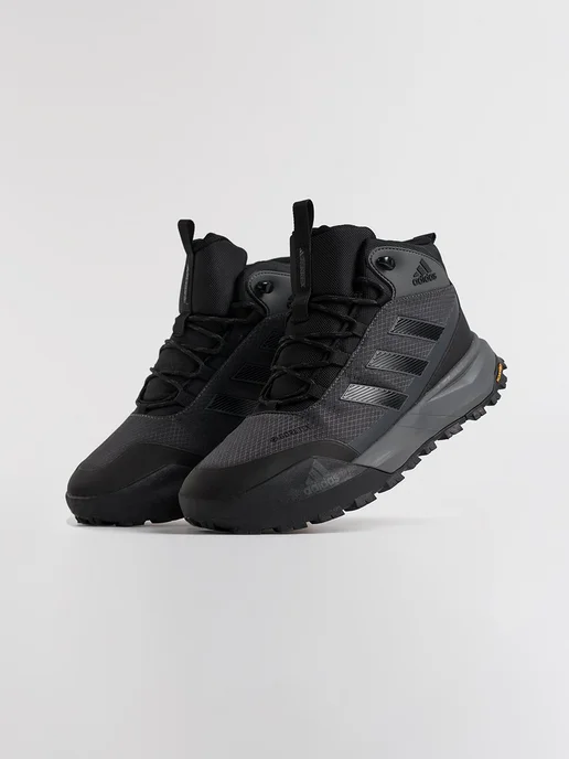 Зимние кроссовки Adidas, черный, фото 2