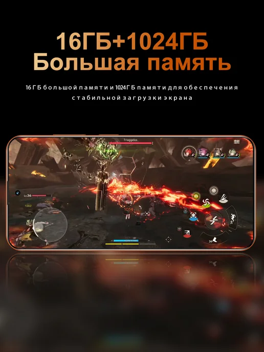 Смартфон Pro Max I 17 Pro Max 1 ТБ, голубой, фото 5