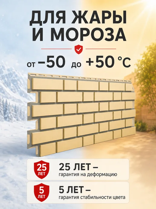 ТехноНИКОЛЬ Фасадные панели ОПТИМА Клинкер песочный 10 шт, 10 шт, фото 6