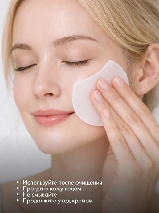 Celimax Тонер пэды для лица осветляющие, 40 шт, вариант, фото 4