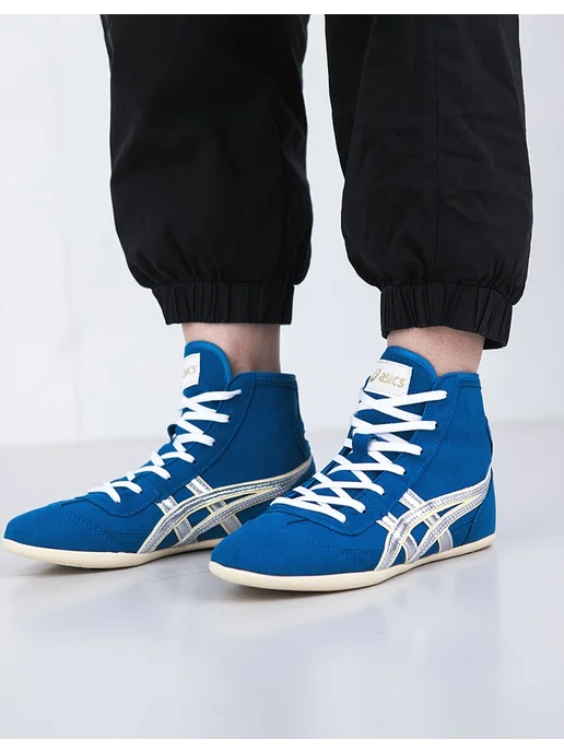 ASICS Борцовская обувь EX-EO, синий, фото 7