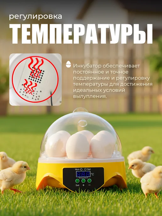 Инкубатор для яиц автоматический с терморегулятором, вариант, фото 3