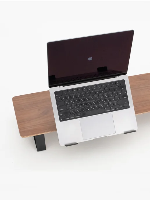 GEEK NOOK Кронштейн для ноутбука Laptop Open 28.2x14.8x21.2 см, черный, черный