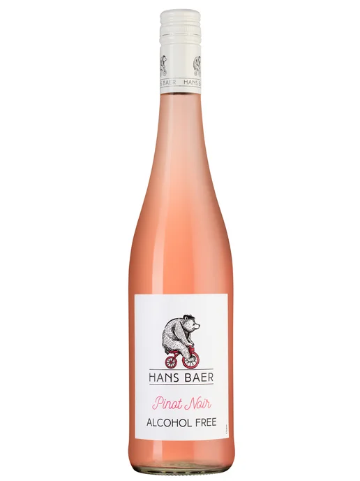 Hans Baer Вино Pinot Noir безалкогольное розовое сухое, 0.75, розовый