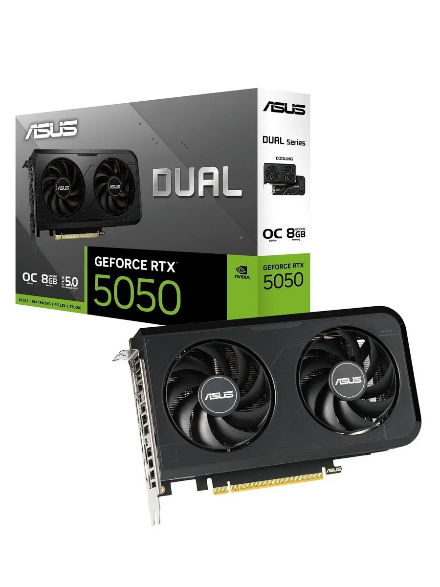 Asus Видеокарта для пк GeForce RTX 5050 OC 8GB