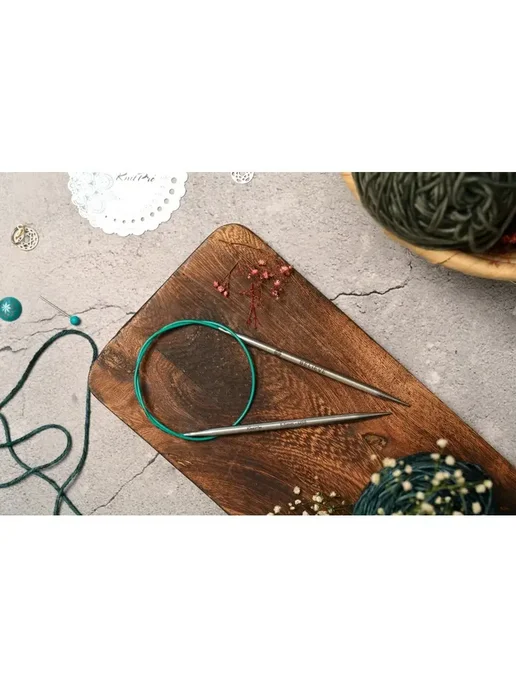 KnitPro Спицы круговые 2,5мм, серый, фото 2
