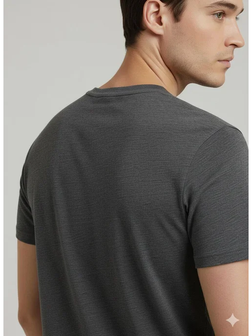 BLOSSOM MEN'S Футболка базовая однотонная хлопок комплект 2 шт, 2 шт, фото 4