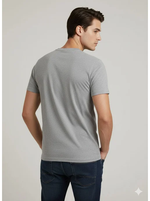 BLOSSOM MEN'S Футболка базовая однотонная хлопок комплект 2 шт, 2 шт, фото 6