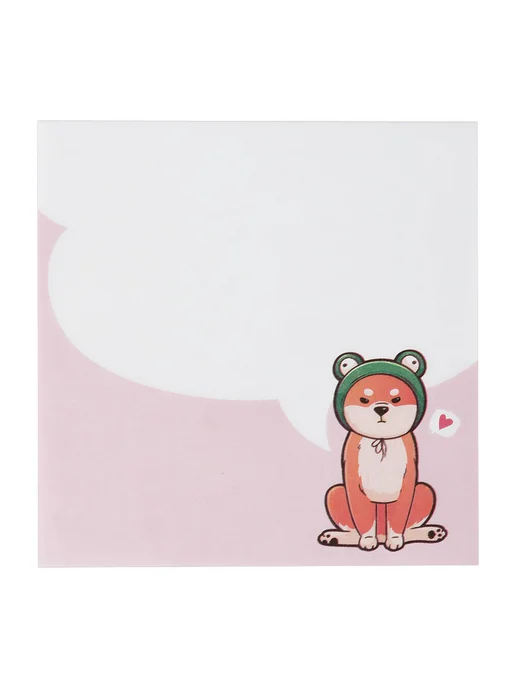 Блок для записей MESHU "Cute dog" 8 5*8 5*1 1см 100л на, 5x8, 100 л, фото 3