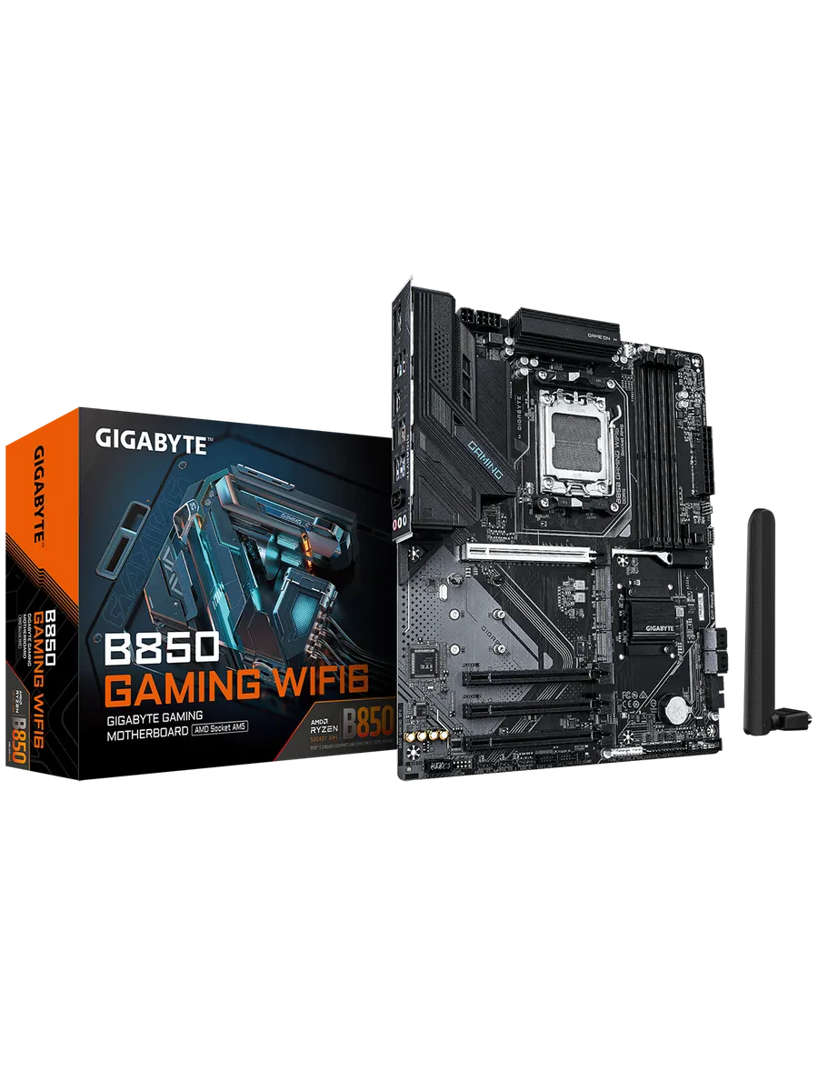 Материнская плата B850 GAMING WIFI6 AM5 AMD B850 ATX RTL Gigabyte 713993741 купить в интернет‑магазине Wildberries