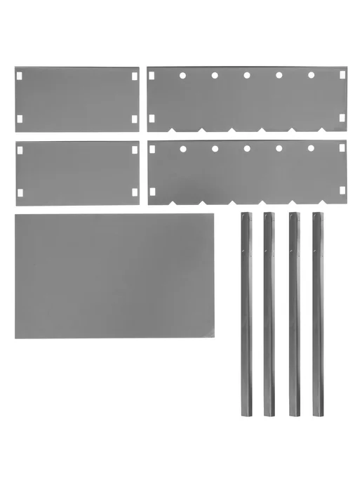 Maclay Мангал «Эконом» разборный 40×25×40 см, 40x25x40 см, фото 6