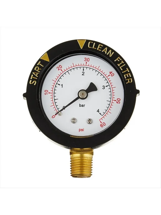 无品牌 Давомер 190058 0-60 psi для запуска и очистки фильтра, водян…, вариант
