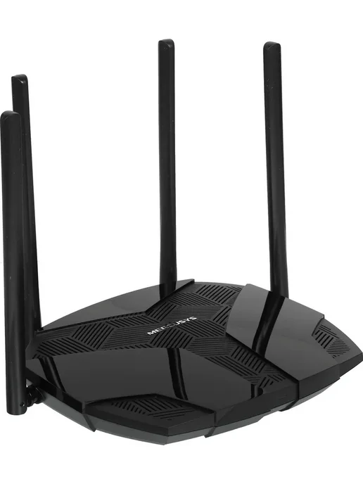 Mercusys Wi-Fi роутер MR80X, Wi-Fi AX3000, 2.4 5 ГГц, 2976 Мбит с, черный, фото 2