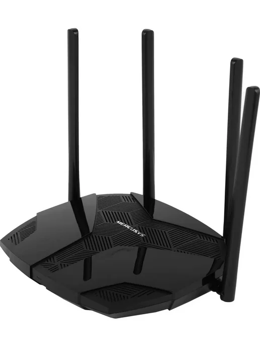 Mercusys Wi-Fi роутер MR80X, Wi-Fi AX3000, 2.4 5 ГГц, 2976 Мбит с, черный, фото 8