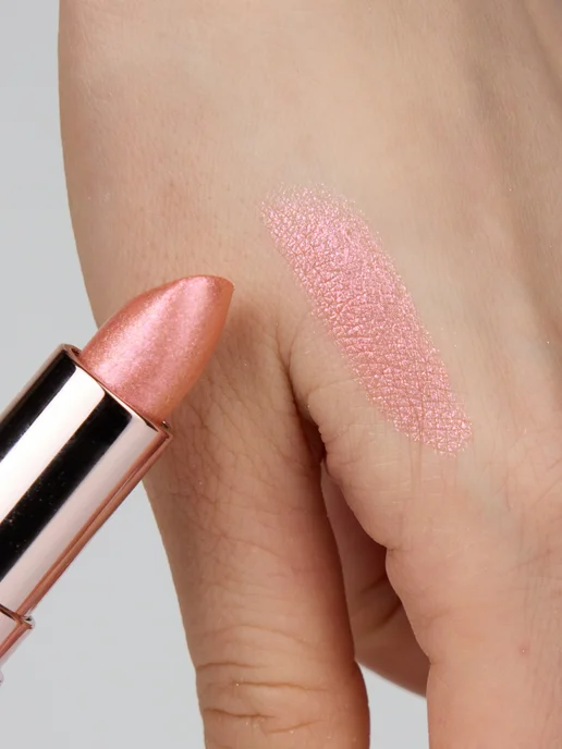TF COSMETICS Помада для губ сияющая персиковая, тон 803, оранжевый, фото 7