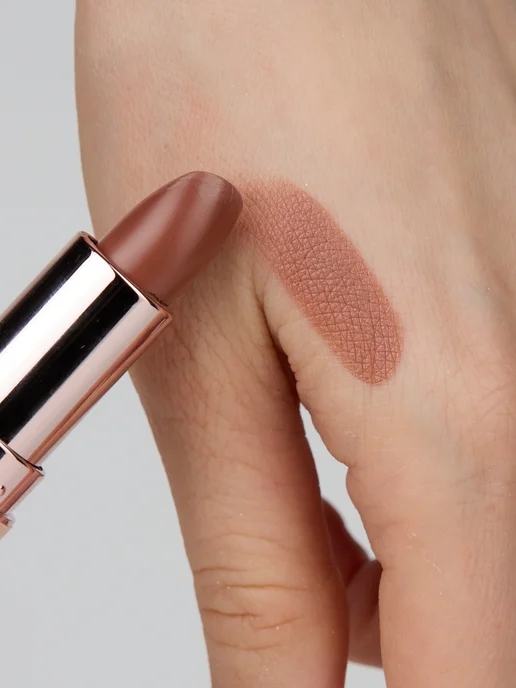 TF COSMETICS Помада для губ нюдовая бежевая стойкая кремовая тон 811, тон 809, коричневый, фото 7