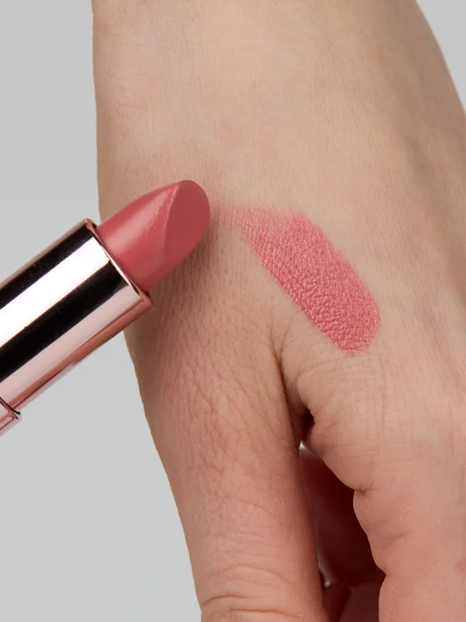 TF COSMETICS Помада для губ персиковая, тон 814 Нежно-розовая вуаль, розовый, фото 7