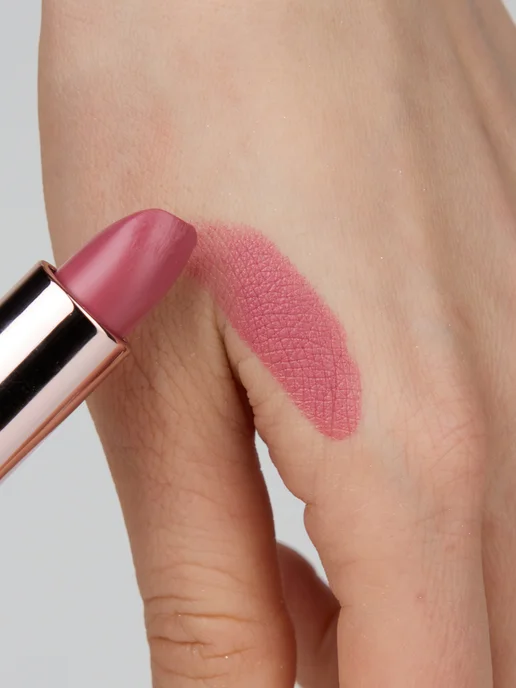 TF COSMETICS Помада для губ темно-розовая, тон 816 Спокойный розовый, розовый, фото 7