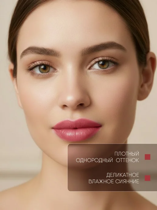 TF COSMETICS Помада для губ перламутровая ягодная, тон 819, розовый, фото 4