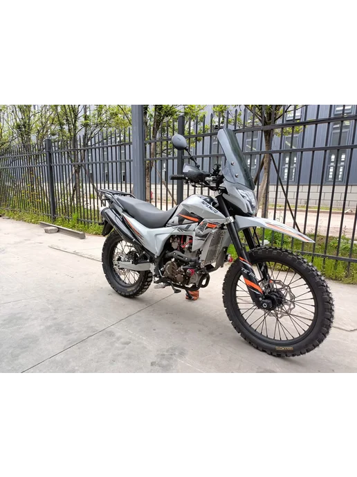 REGULMOTO Мотоцикл TE PRO NB300 с ПТС, серый, фото 5