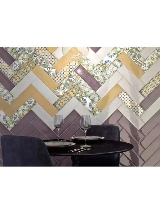 KERAMA MARAZZI КЕРАМА МАРАЦЦИ Монпарнас плитка стеновая 85х285х8,5мм (44шт), 85x285x8.5 мм, 44 шт, фото 4