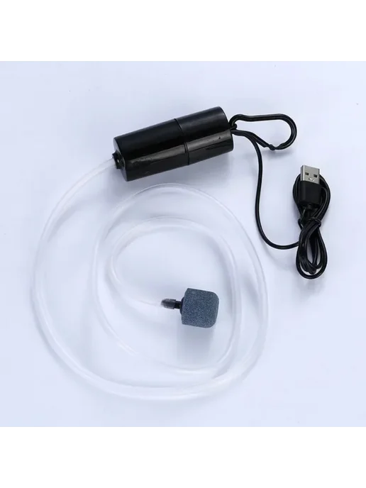 USB Зарядка Рыба Tank Кислородный насос, фиолетовый