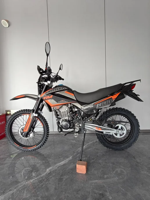 Мотоцикл Regulmoto Grizzly с ПТС, оранжевый, фото 2