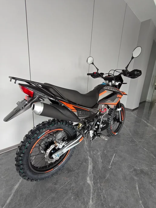 Мотоцикл Regulmoto Grizzly с ПТС, оранжевый, фото 4