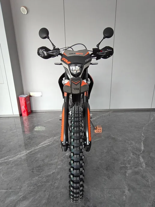 Мотоцикл Regulmoto Grizzly с ПТС, оранжевый, фото 5