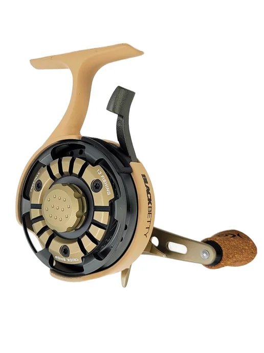 13 Fishing Катушка зимняя BLACK BETTY FreeFall Special Edition 2024, черный, фото 2