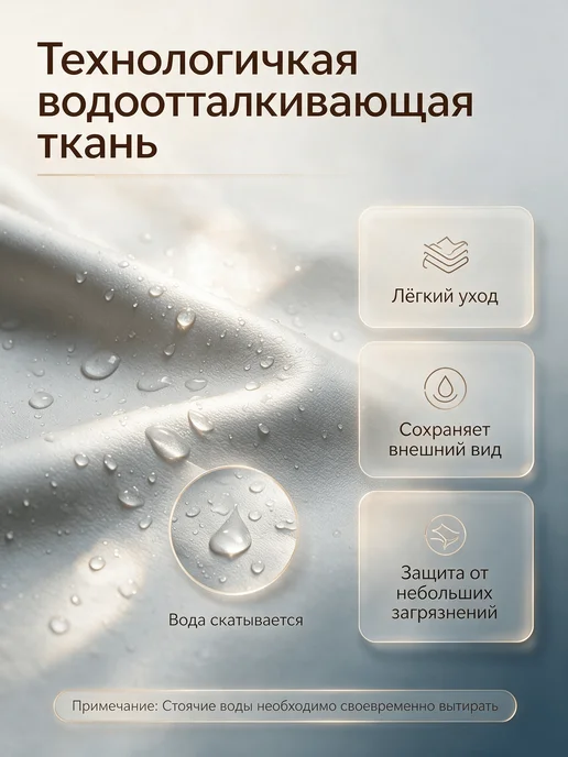 Кресло-качалка Тироль для дома и отдыха Искусственная кожа, серый, фото 5