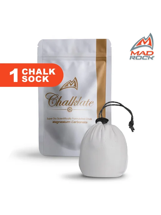 MAD ROCK Магнезия REFILLABLE CHALK SOCK, 1 шт, 1 шт