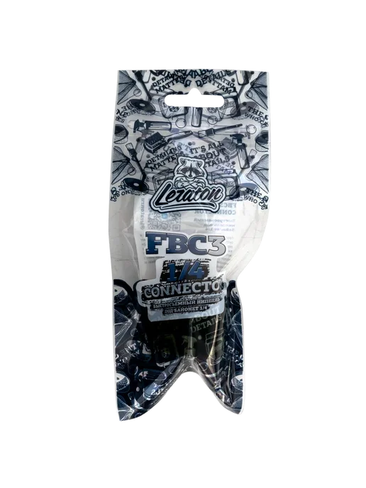 LERATON FBC3 Быстросъемный ниппель для пенокомплекта, 1 4, вариант, фото 4