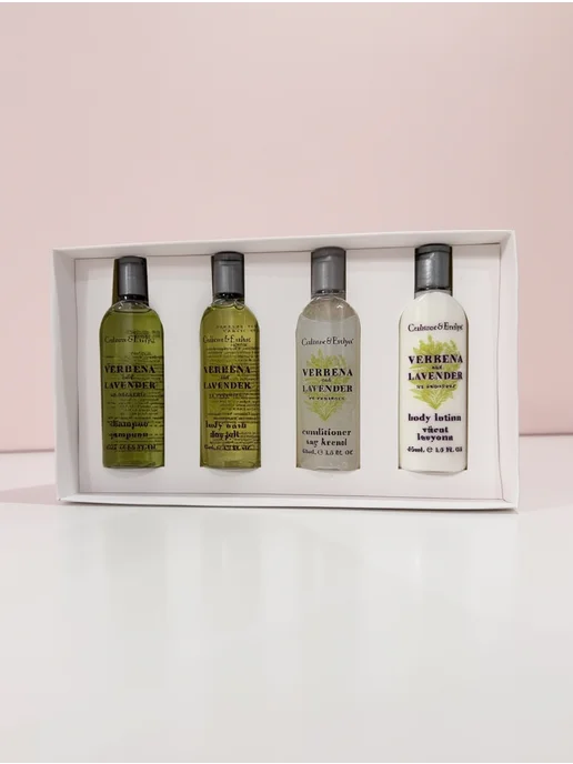 Crabtree & Evelyn Подарочный Тревел-набор Verbena and Lavender, фиолетовый, фото 5