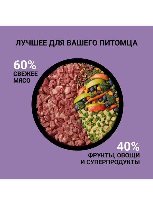 Сухой корм Ownat для собак, взрослые, курица, утка, 3 кг, фото 7