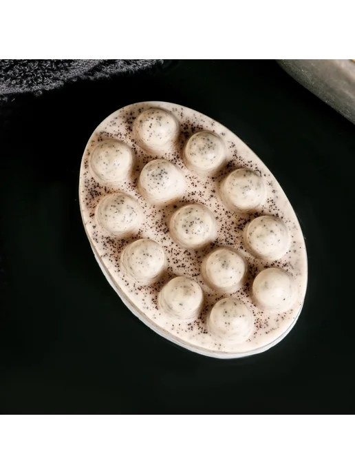 Мыльные штучки Мыло массажное со скрабом «Кофе», 100 г, 100 г, фото 2
