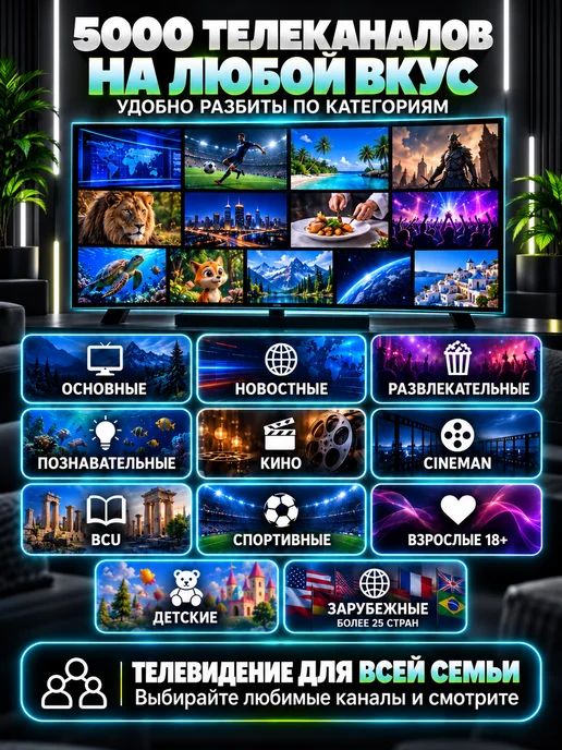 Android ТВ приставка X88 Pro X5M 4 64 YouTube 5000 каналов, черный, фото 3