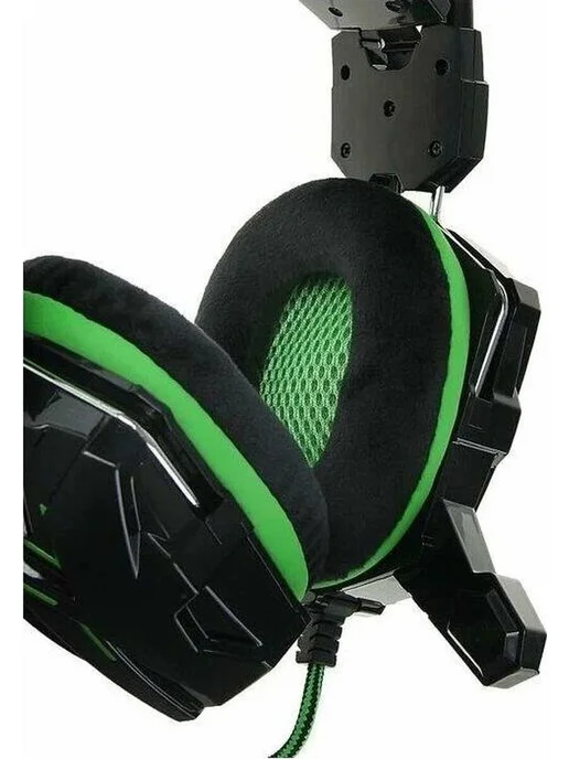 SmartBuy Наушники игровые с микрофоном с гарнитурой (SBHG-1200) RUSH, черный, фото 7