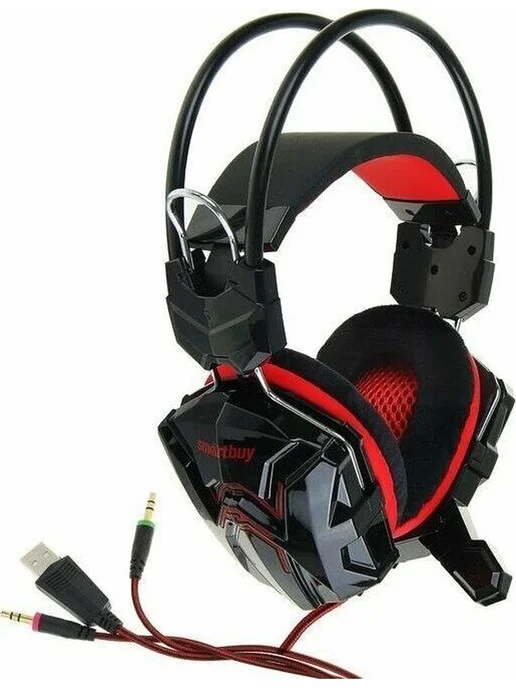 SmartBuy Наушники игровые с микрофоном с гарнитурой (SBHG-1300) RUSH, вариант, фото 5
