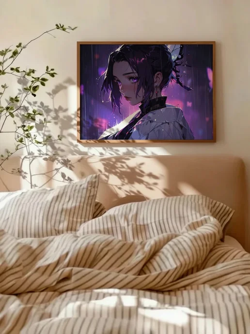 Плакат Nightcore Anime Girl with Headphones, вариант, фото 4