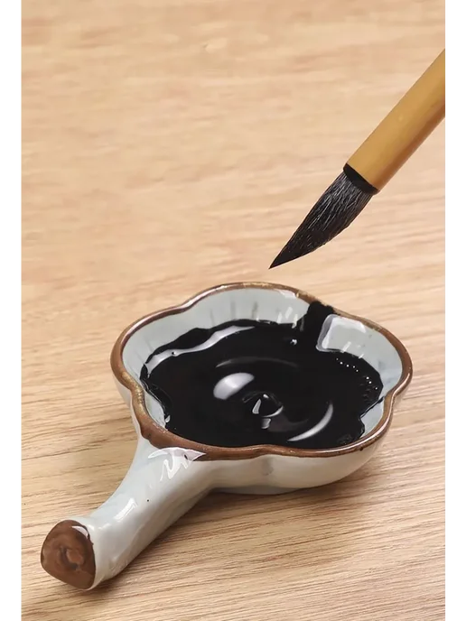 4ART Тушь Черная для каллиграфии китайская. Чернила для рисования, черный, фото 2