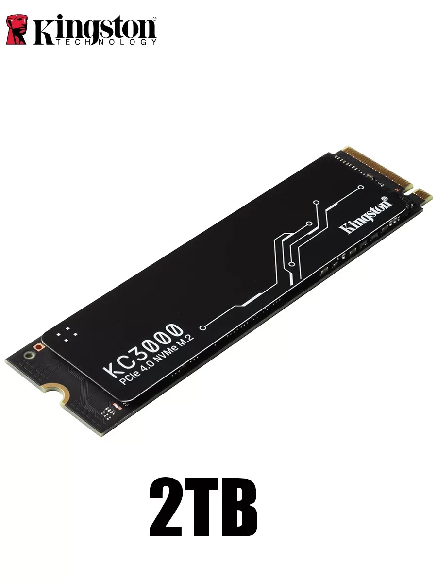 2 ТБ Внутренний SSD диск KC3000 PCIe 4.0 M.2 Phison E18 Kingston 718231717 купить за 36 306 ₽ в интернет‑магазине Wildberries