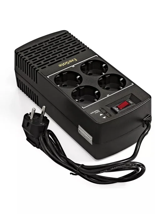 EXEGATE Стабилизатор напряжения Power AD5000-1200 1200VA 600W, 600 Вт, фото 2