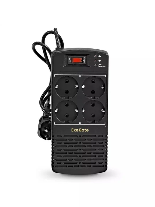 EXEGATE Стабилизатор напряжения Power AD5000-1200 1200VA 600W, 600 Вт, фото 3